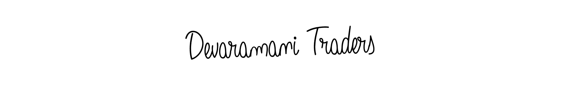 Devaramani Traders stylish signature style. Best Handwritten Sign (Angelique-Rose-font-FFP) for my name. Handwritten Signature Collection Ideas for my name Devaramani Traders. Devaramani Traders signature style 5 images and pictures png