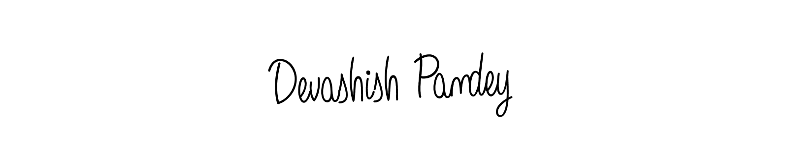 Make a short Devashish Pandey signature style. Manage your documents anywhere anytime using Angelique-Rose-font-FFP. Create and add eSignatures, submit forms, share and send files easily. Devashish Pandey signature style 5 images and pictures png