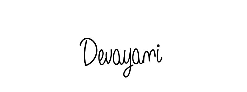 The best way (Angelique-Rose-font-FFP) to make a short signature is to pick only two or three words in your name. The name Devayani include a total of six letters. For converting this name. Devayani signature style 5 images and pictures png