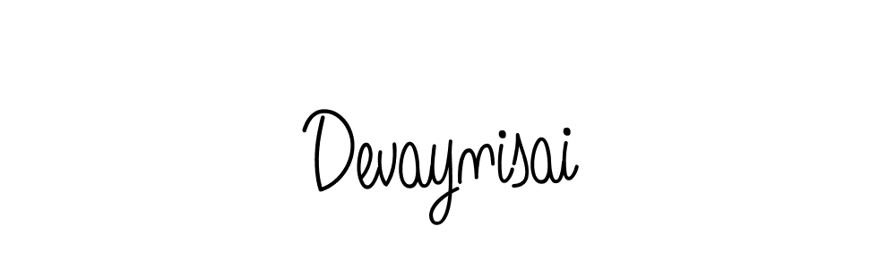 How to make Devaynisai signature? Angelique-Rose-font-FFP is a professional autograph style. Create handwritten signature for Devaynisai name. Devaynisai signature style 5 images and pictures png