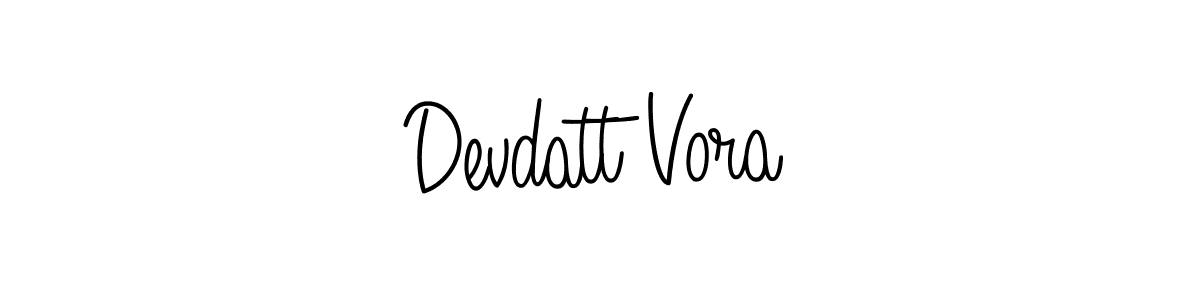 How to Draw Devdatt Vora signature style? Angelique-Rose-font-FFP is a latest design signature styles for name Devdatt Vora. Devdatt Vora signature style 5 images and pictures png