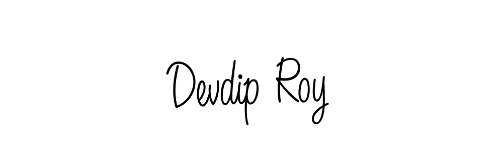 You should practise on your own different ways (Angelique-Rose-font-FFP) to write your name (Devdip Roy) in signature. don't let someone else do it for you. Devdip Roy signature style 5 images and pictures png