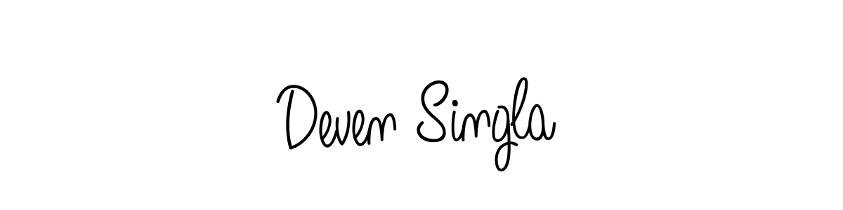 Similarly Angelique-Rose-font-FFP is the best handwritten signature design. Signature creator online .You can use it as an online autograph creator for name Deven Singla. Deven Singla signature style 5 images and pictures png