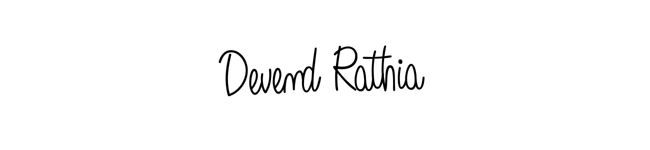 You can use this online signature creator to create a handwritten signature for the name Devend Rathia. This is the best online autograph maker. Devend Rathia signature style 5 images and pictures png