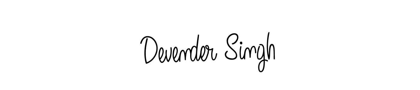 How to Draw Devender Singh signature style? Angelique-Rose-font-FFP is a latest design signature styles for name Devender Singh. Devender Singh signature style 5 images and pictures png