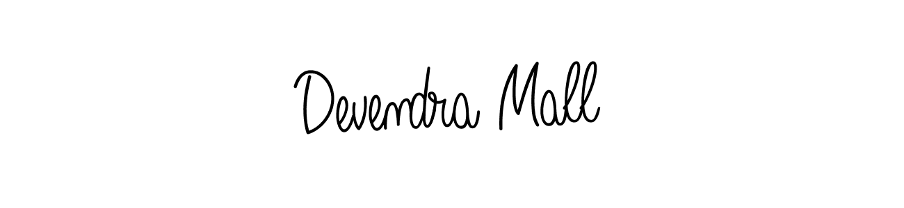 Also we have Devendra Mall name is the best signature style. Create professional handwritten signature collection using Angelique-Rose-font-FFP autograph style. Devendra Mall signature style 5 images and pictures png