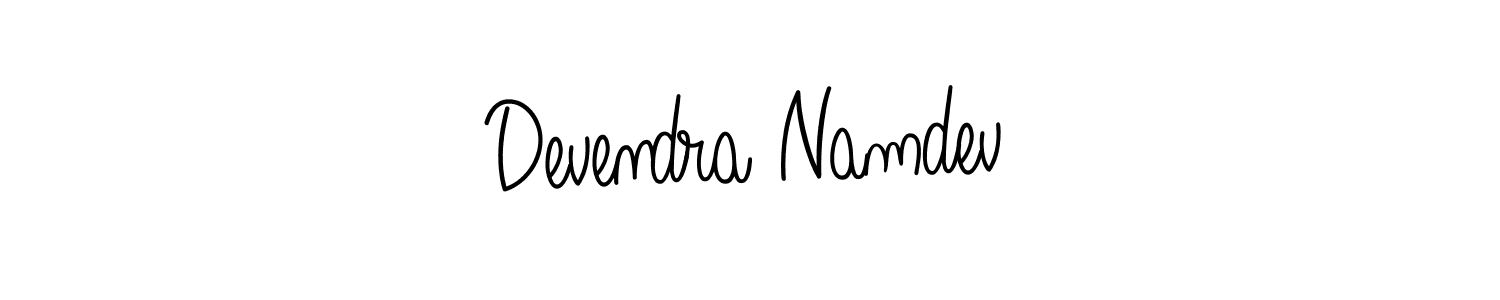 It looks lik you need a new signature style for name Devendra Namdev. Design unique handwritten (Angelique-Rose-font-FFP) signature with our free signature maker in just a few clicks. Devendra Namdev signature style 5 images and pictures png