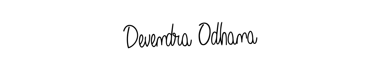 How to Draw Devendra Odhana signature style? Angelique-Rose-font-FFP is a latest design signature styles for name Devendra Odhana. Devendra Odhana signature style 5 images and pictures png