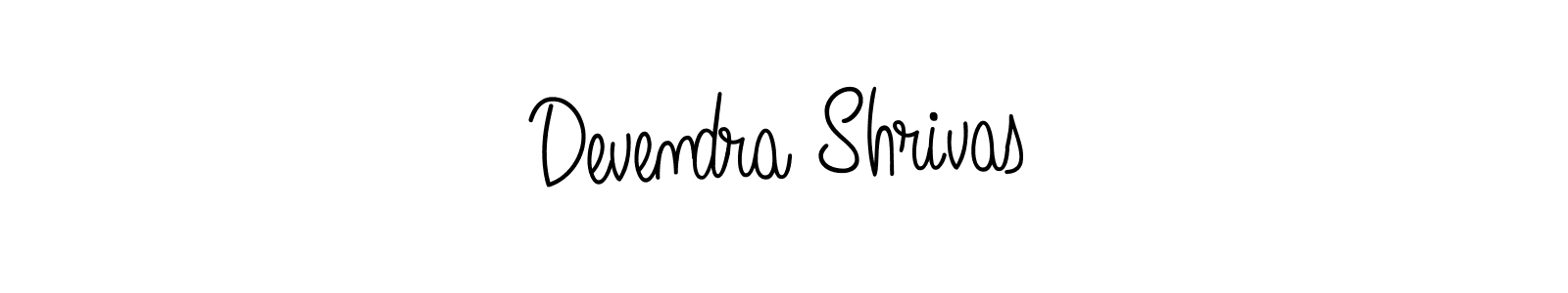 How to make Devendra Shrivas signature? Angelique-Rose-font-FFP is a professional autograph style. Create handwritten signature for Devendra Shrivas name. Devendra Shrivas signature style 5 images and pictures png