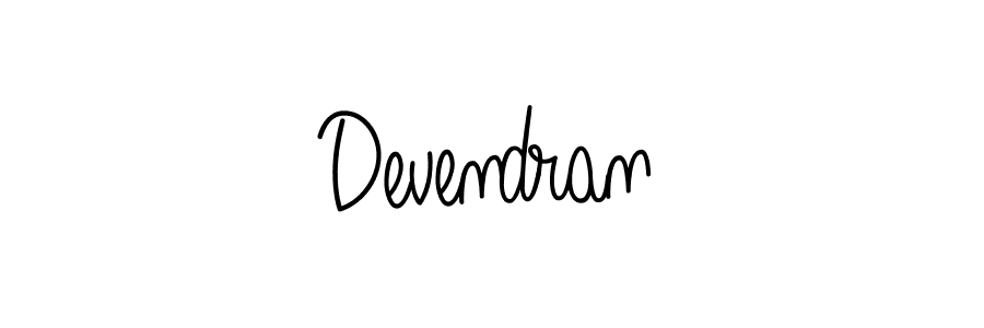 How to make Devendran signature? Angelique-Rose-font-FFP is a professional autograph style. Create handwritten signature for Devendran name. Devendran signature style 5 images and pictures png