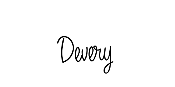 Make a beautiful signature design for name Devery. Use this online signature maker to create a handwritten signature for free. Devery signature style 5 images and pictures png