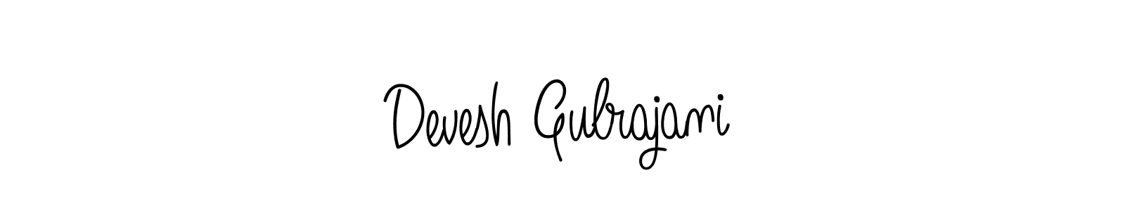 This is the best signature style for the Devesh Gulrajani name. Also you like these signature font (Angelique-Rose-font-FFP). Mix name signature. Devesh Gulrajani signature style 5 images and pictures png