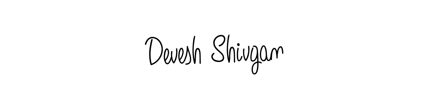 Similarly Angelique-Rose-font-FFP is the best handwritten signature design. Signature creator online .You can use it as an online autograph creator for name Devesh Shivgan. Devesh Shivgan signature style 5 images and pictures png