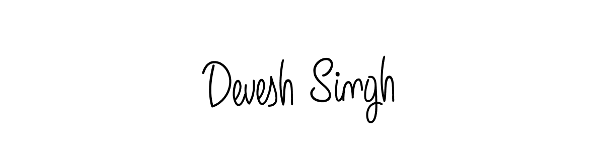 You can use this online signature creator to create a handwritten signature for the name Devesh Singh. This is the best online autograph maker. Devesh Singh signature style 5 images and pictures png