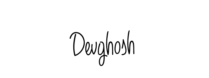 Once you've used our free online signature maker to create your best signature Angelique-Rose-font-FFP style, it's time to enjoy all of the benefits that Devghosh name signing documents. Devghosh signature style 5 images and pictures png