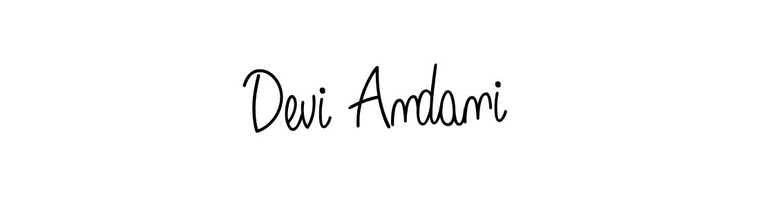 Make a short Devi Andani signature style. Manage your documents anywhere anytime using Angelique-Rose-font-FFP. Create and add eSignatures, submit forms, share and send files easily. Devi Andani signature style 5 images and pictures png