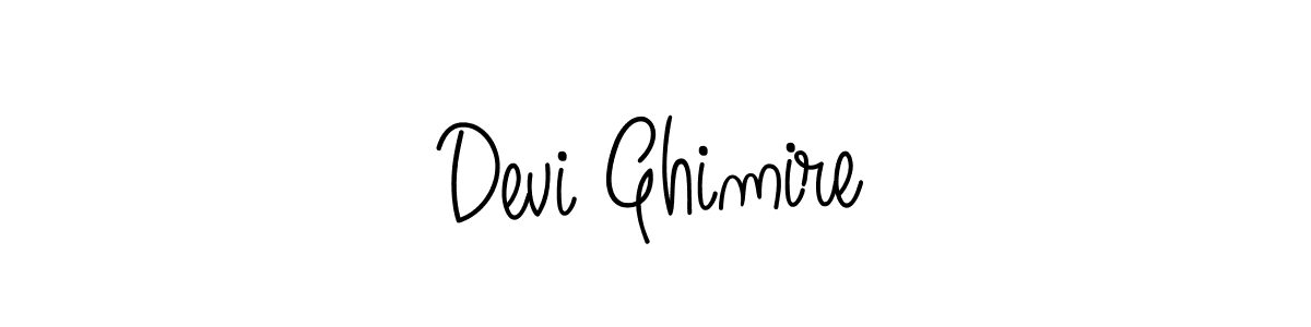 Similarly Angelique-Rose-font-FFP is the best handwritten signature design. Signature creator online .You can use it as an online autograph creator for name Devi Ghimire. Devi Ghimire signature style 5 images and pictures png