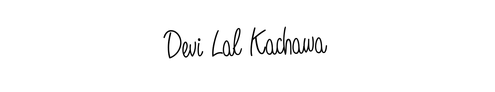 How to make Devi Lal Kachawa signature? Angelique-Rose-font-FFP is a professional autograph style. Create handwritten signature for Devi Lal Kachawa name. Devi Lal Kachawa signature style 5 images and pictures png