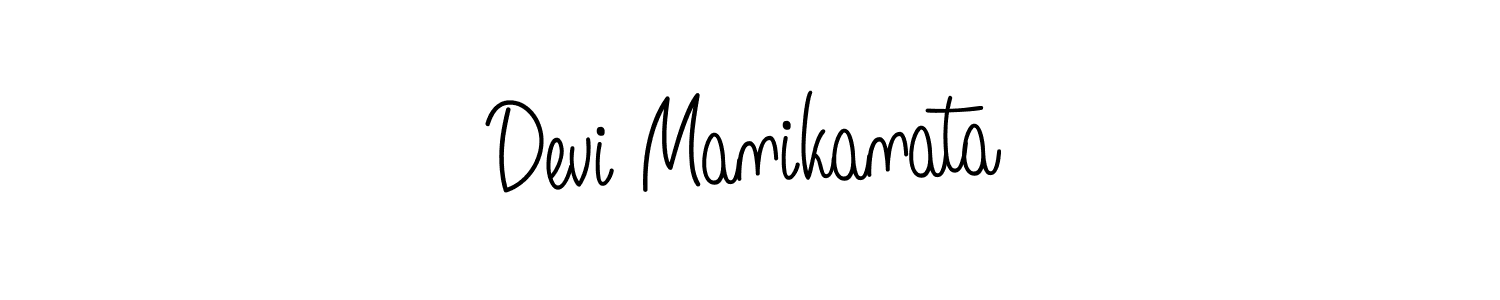 Similarly Angelique-Rose-font-FFP is the best handwritten signature design. Signature creator online .You can use it as an online autograph creator for name Devi Manikanata. Devi Manikanata signature style 5 images and pictures png