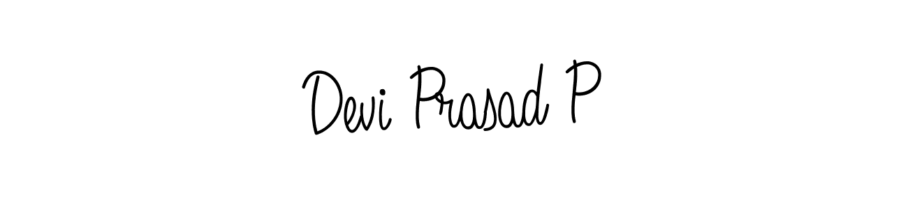 How to make Devi Prasad P signature? Angelique-Rose-font-FFP is a professional autograph style. Create handwritten signature for Devi Prasad P name. Devi Prasad P signature style 5 images and pictures png