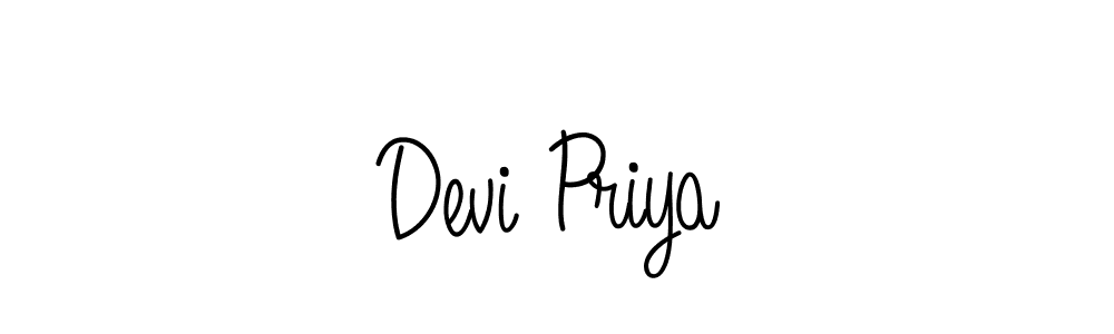 Make a short Devi Priya signature style. Manage your documents anywhere anytime using Angelique-Rose-font-FFP. Create and add eSignatures, submit forms, share and send files easily. Devi Priya signature style 5 images and pictures png
