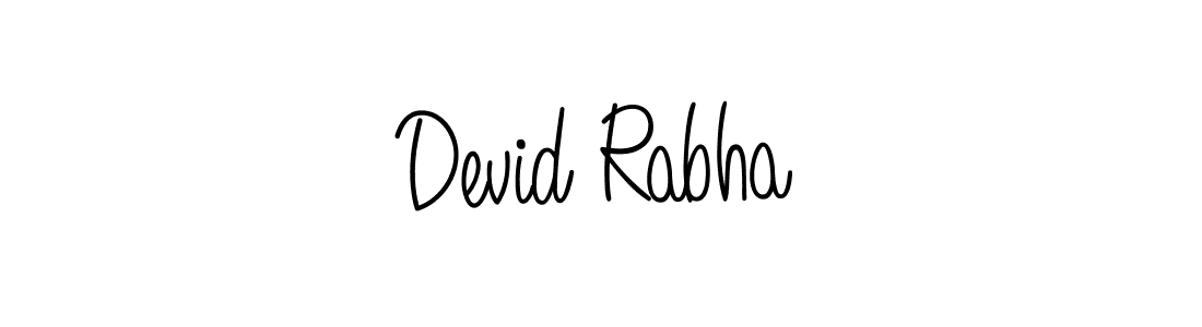 How to make Devid Rabha signature? Angelique-Rose-font-FFP is a professional autograph style. Create handwritten signature for Devid Rabha name. Devid Rabha signature style 5 images and pictures png