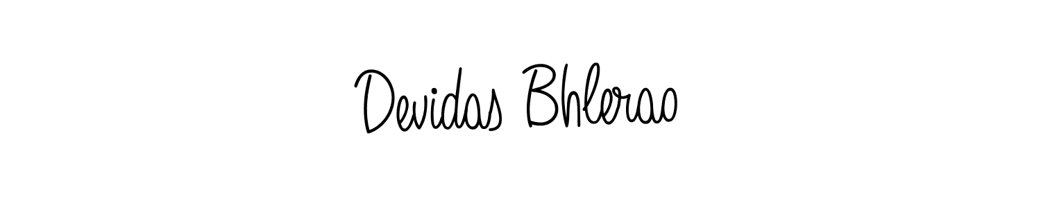 Make a beautiful signature design for name Devidas Bhlerao. With this signature (Angelique-Rose-font-FFP) style, you can create a handwritten signature for free. Devidas Bhlerao signature style 5 images and pictures png