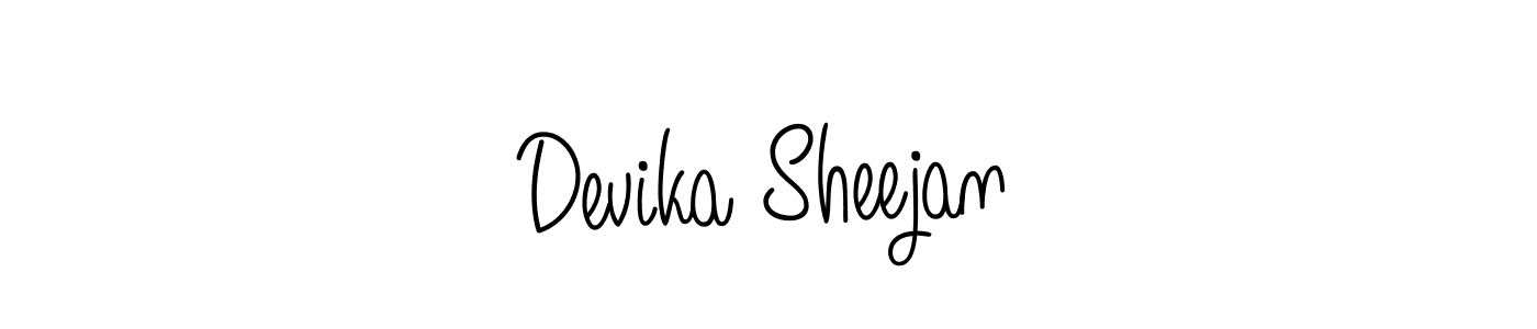 Also You can easily find your signature by using the search form. We will create Devika Sheejan name handwritten signature images for you free of cost using Angelique-Rose-font-FFP sign style. Devika Sheejan signature style 5 images and pictures png