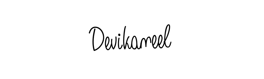 Also You can easily find your signature by using the search form. We will create Devikaneel name handwritten signature images for you free of cost using Angelique-Rose-font-FFP sign style. Devikaneel signature style 5 images and pictures png