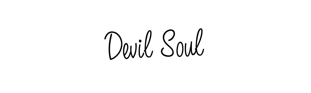 Also You can easily find your signature by using the search form. We will create Devil Soul name handwritten signature images for you free of cost using Angelique-Rose-font-FFP sign style. Devil Soul signature style 5 images and pictures png