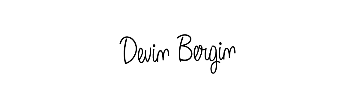 Angelique-Rose-font-FFP is a professional signature style that is perfect for those who want to add a touch of class to their signature. It is also a great choice for those who want to make their signature more unique. Get Devin Bergin name to fancy signature for free. Devin Bergin signature style 5 images and pictures png