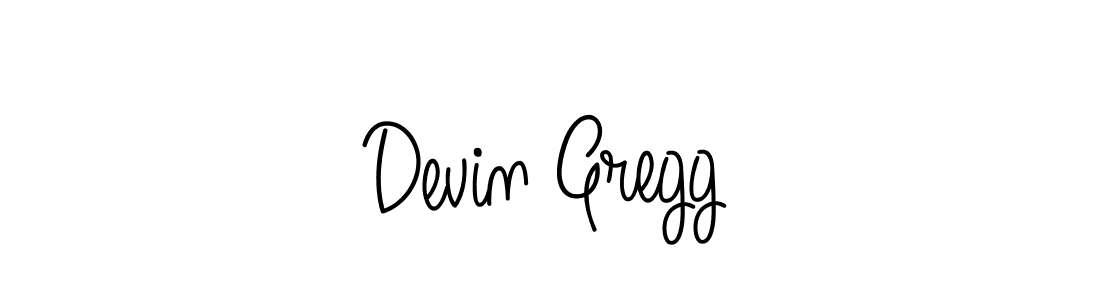 Design your own signature with our free online signature maker. With this signature software, you can create a handwritten (Angelique-Rose-font-FFP) signature for name Devin Gregg. Devin Gregg signature style 5 images and pictures png