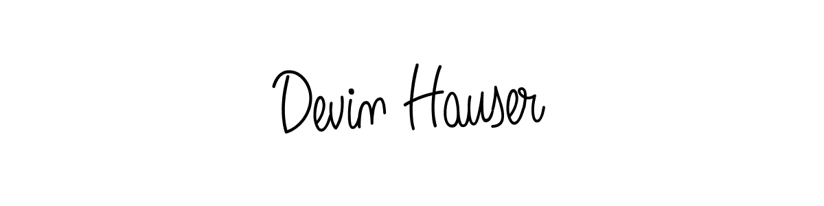 Check out images of Autograph of Devin Hauser name. Actor Devin Hauser Signature Style. Angelique-Rose-font-FFP is a professional sign style online. Devin Hauser signature style 5 images and pictures png