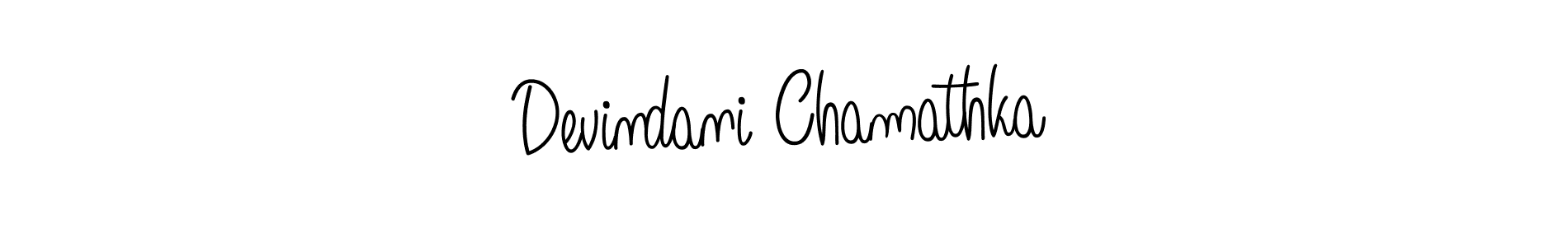 Check out images of Autograph of Devindani Chamathka name. Actor Devindani Chamathka Signature Style. Angelique-Rose-font-FFP is a professional sign style online. Devindani Chamathka signature style 5 images and pictures png