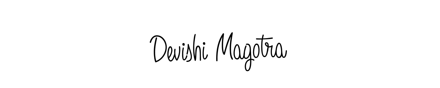 Make a beautiful signature design for name Devishi Magotra. Use this online signature maker to create a handwritten signature for free. Devishi Magotra signature style 5 images and pictures png