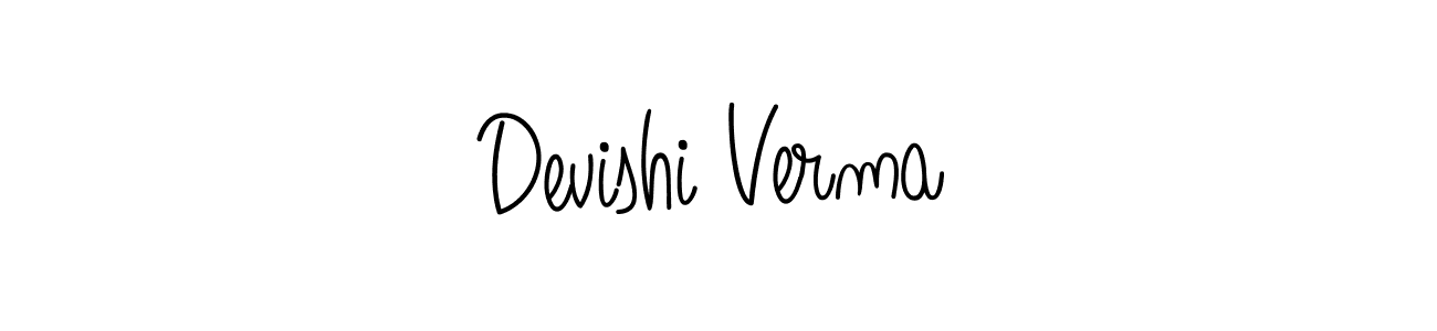 You can use this online signature creator to create a handwritten signature for the name Devishi Verma. This is the best online autograph maker. Devishi Verma signature style 5 images and pictures png