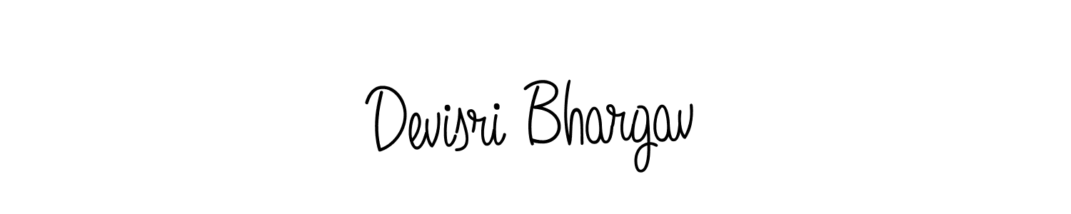 Make a beautiful signature design for name Devisri Bhargav. With this signature (Angelique-Rose-font-FFP) style, you can create a handwritten signature for free. Devisri Bhargav signature style 5 images and pictures png