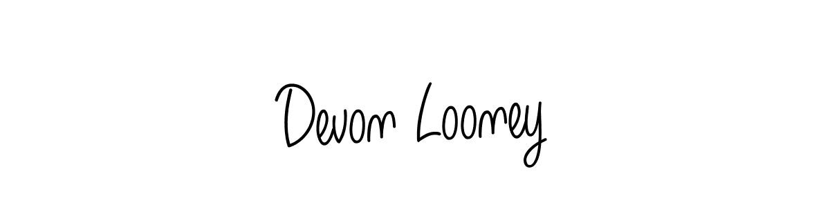 Similarly Angelique-Rose-font-FFP is the best handwritten signature design. Signature creator online .You can use it as an online autograph creator for name Devon Looney. Devon Looney signature style 5 images and pictures png