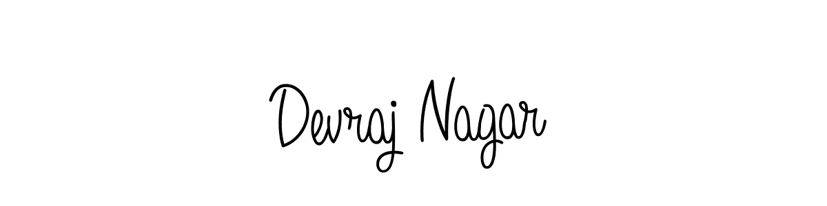 Create a beautiful signature design for name Devraj Nagar. With this signature (Angelique-Rose-font-FFP) fonts, you can make a handwritten signature for free. Devraj Nagar signature style 5 images and pictures png