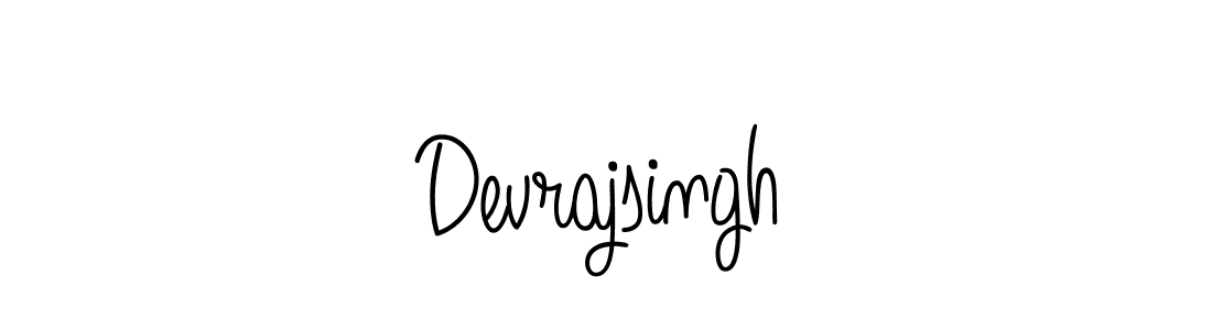 How to make Devrajsingh name signature. Use Angelique-Rose-font-FFP style for creating short signs online. This is the latest handwritten sign. Devrajsingh signature style 5 images and pictures png