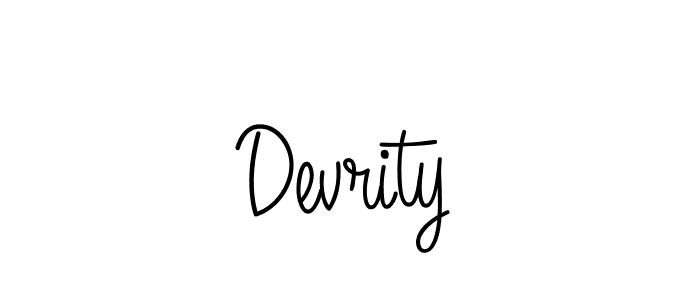 Best and Professional Signature Style for Devrity. Angelique-Rose-font-FFP Best Signature Style Collection. Devrity signature style 5 images and pictures png