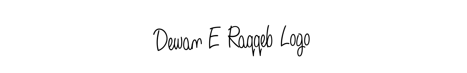 Use a signature maker to create a handwritten signature online. With this signature software, you can design (Angelique-Rose-font-FFP) your own signature for name Dewan E Raqqeb Logo. Dewan E Raqqeb Logo signature style 5 images and pictures png