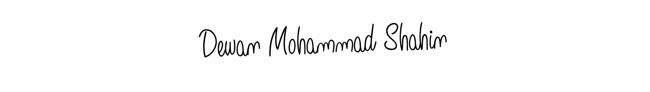 Use a signature maker to create a handwritten signature online. With this signature software, you can design (Angelique-Rose-font-FFP) your own signature for name Dewan Mohammad Shahin. Dewan Mohammad Shahin signature style 5 images and pictures png