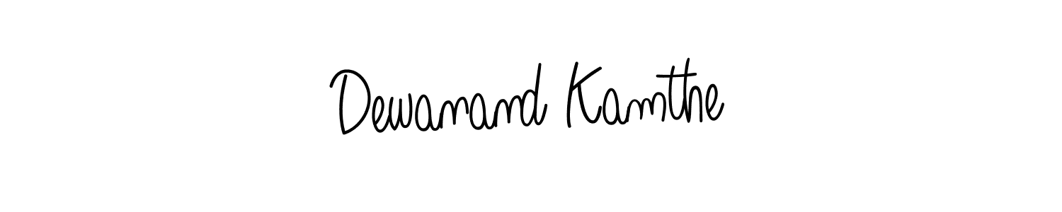 Similarly Angelique-Rose-font-FFP is the best handwritten signature design. Signature creator online .You can use it as an online autograph creator for name Dewanand Kamthe. Dewanand Kamthe signature style 5 images and pictures png