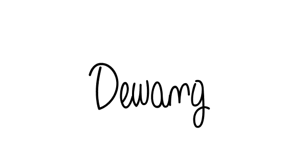 Once you've used our free online signature maker to create your best signature Angelique-Rose-font-FFP style, it's time to enjoy all of the benefits that Dewang name signing documents. Dewang signature style 5 images and pictures png
