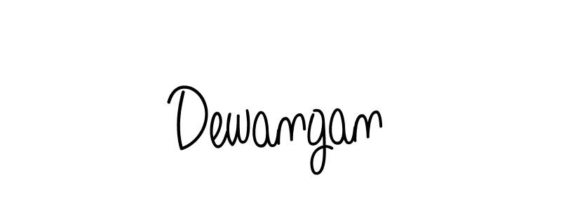 The best way (Angelique-Rose-font-FFP) to make a short signature is to pick only two or three words in your name. The name Dewangan include a total of six letters. For converting this name. Dewangan signature style 5 images and pictures png