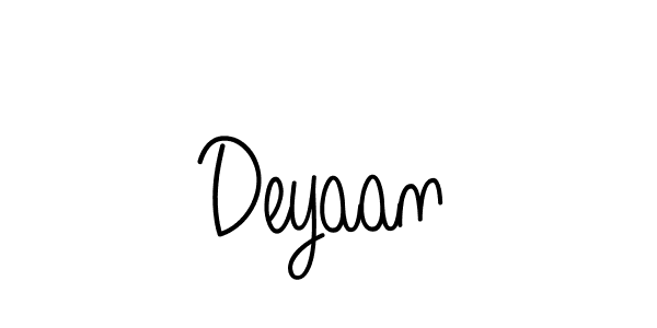 You should practise on your own different ways (Angelique-Rose-font-FFP) to write your name (Deyaan) in signature. don't let someone else do it for you. Deyaan signature style 5 images and pictures png
