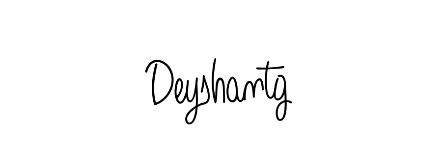 How to make Deyshantg signature? Angelique-Rose-font-FFP is a professional autograph style. Create handwritten signature for Deyshantg name. Deyshantg signature style 5 images and pictures png