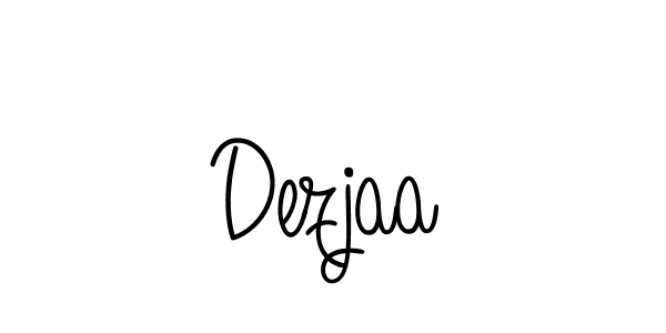 How to make Dezjaa signature? Angelique-Rose-font-FFP is a professional autograph style. Create handwritten signature for Dezjaa name. Dezjaa signature style 5 images and pictures png