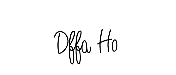 Make a beautiful signature design for name Dffa Ho. Use this online signature maker to create a handwritten signature for free. Dffa Ho signature style 5 images and pictures png